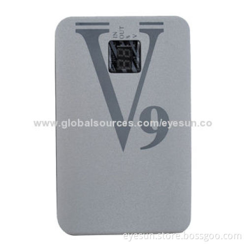 Spy power bank camera with touch key, 6,800mAh battery and video record function